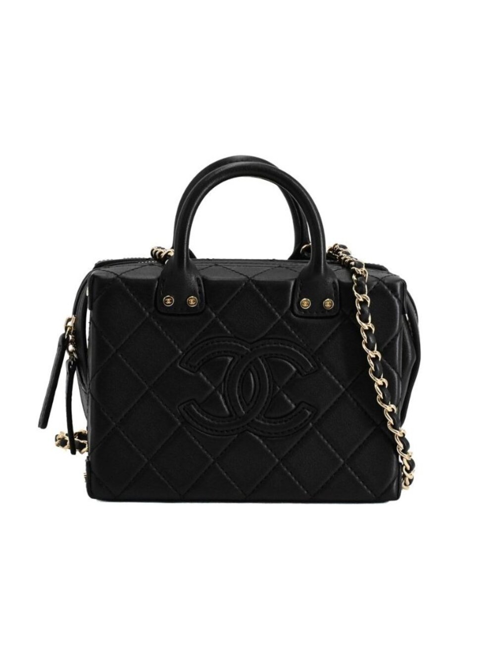Chanel Shoulder Bag Small Vanity Case